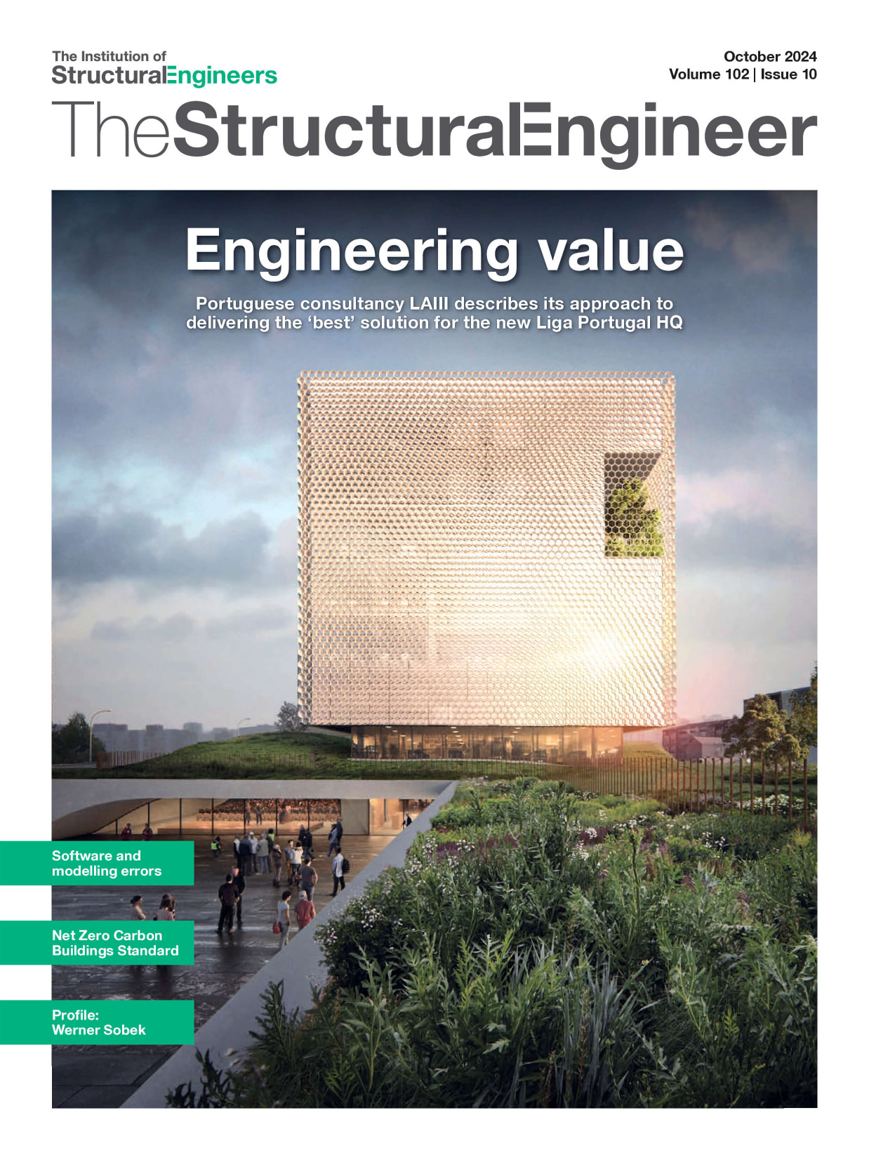 The Structural Engineer Magazine (October 2024 issue) Cover
